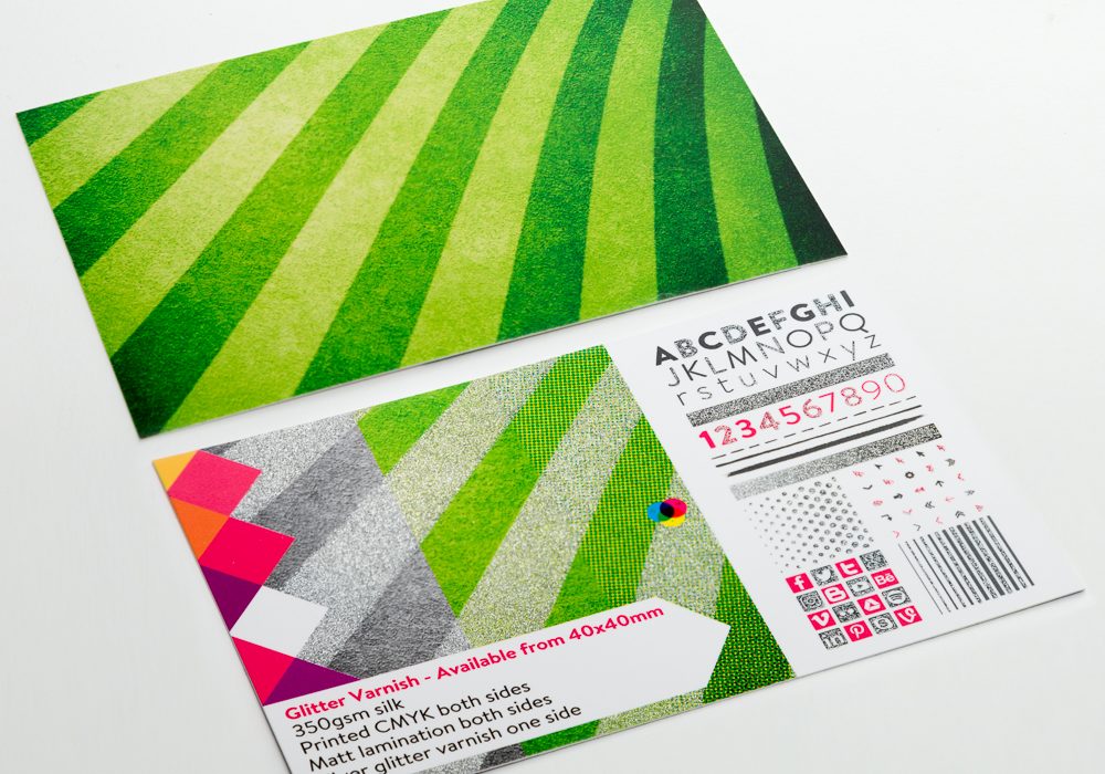 Glitter Varnish - Available from 40x40mm