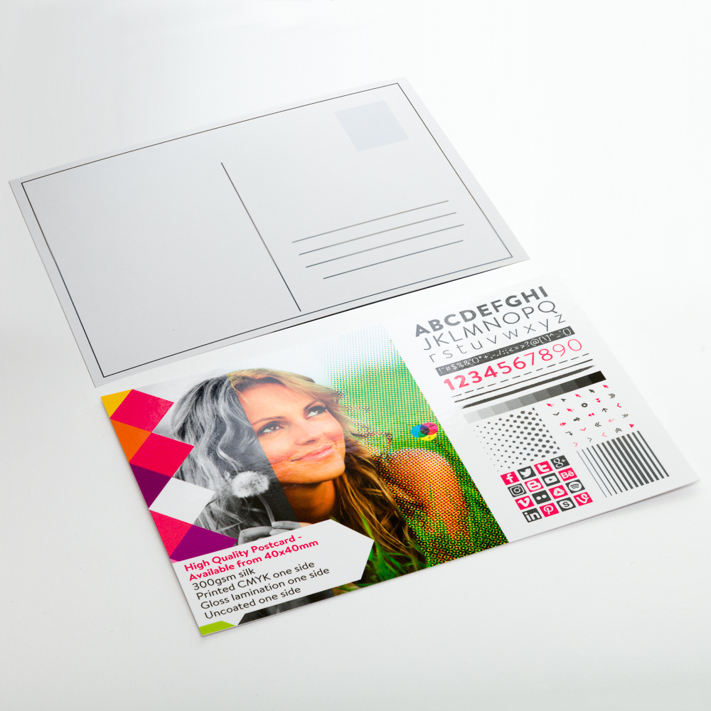 High Quality Postcards - Available from 40x40mm