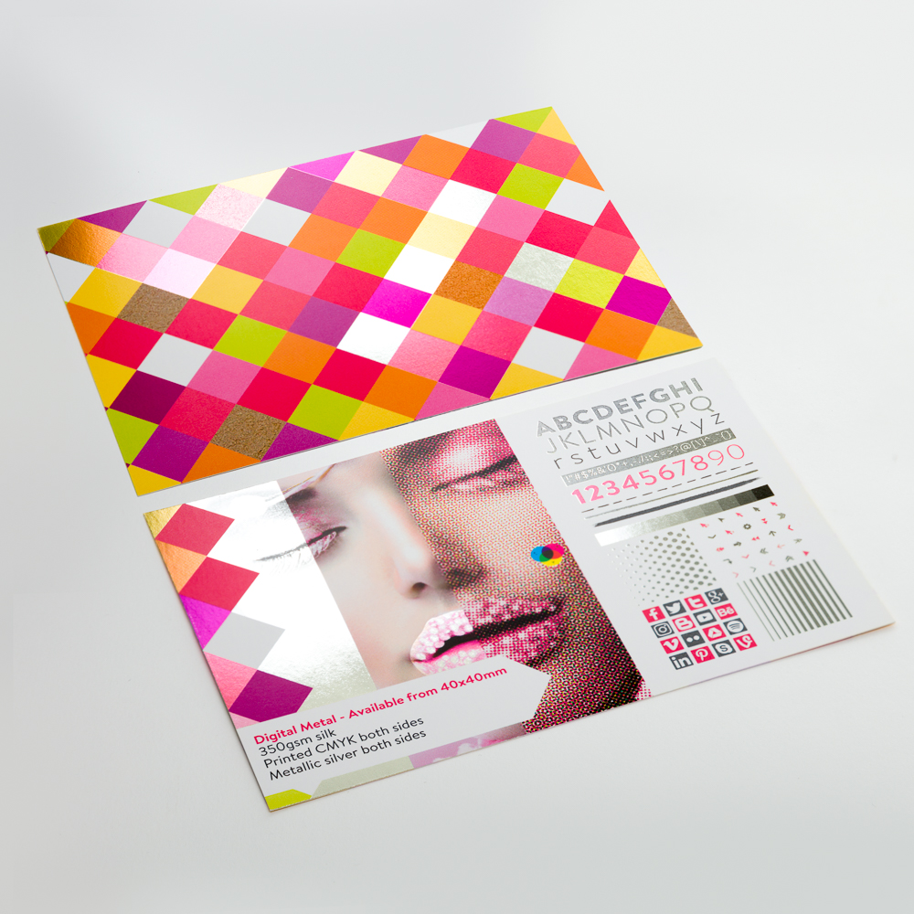 Digital Metal - Available from 40x40mm