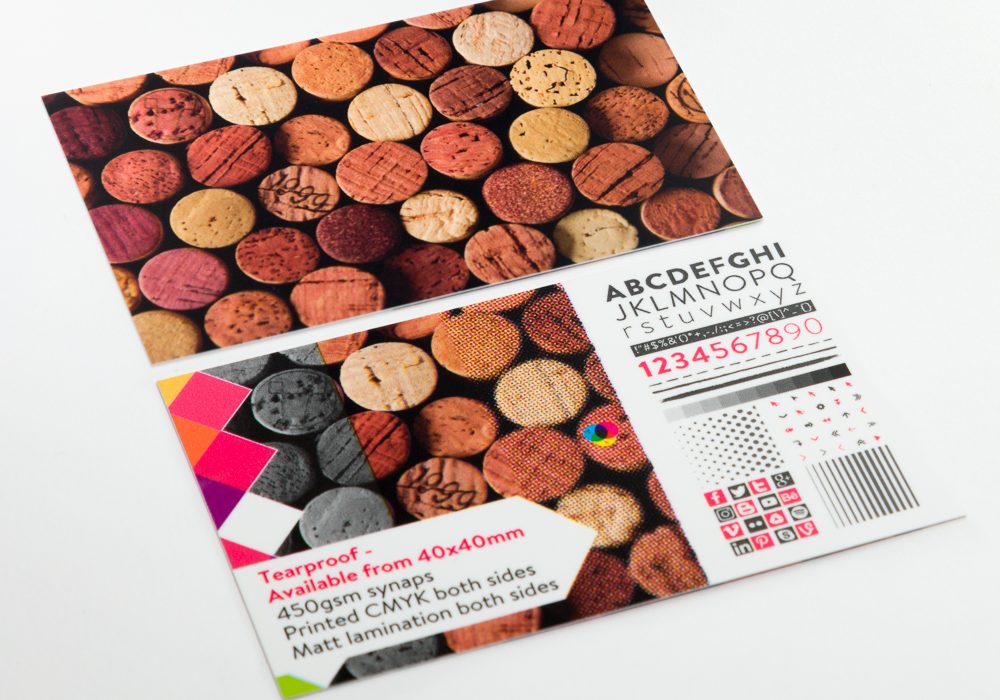 Tearproof - Available from 40x40mm