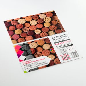 Tearproof - Available from 40x40mm