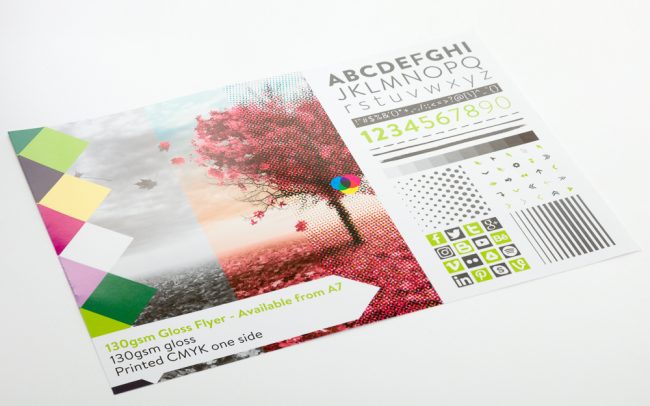 130gsm Gloss Flyer