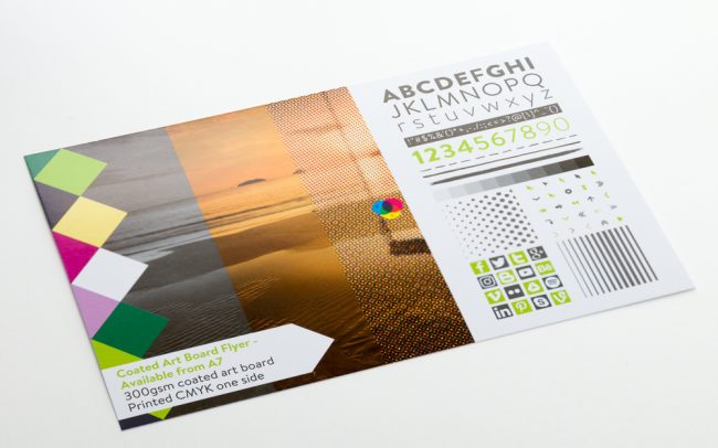 Coated Art Board Flyer - Available from A7