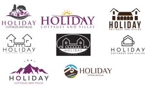 Holiday Cottages and Villas Logo Design Maidstone
