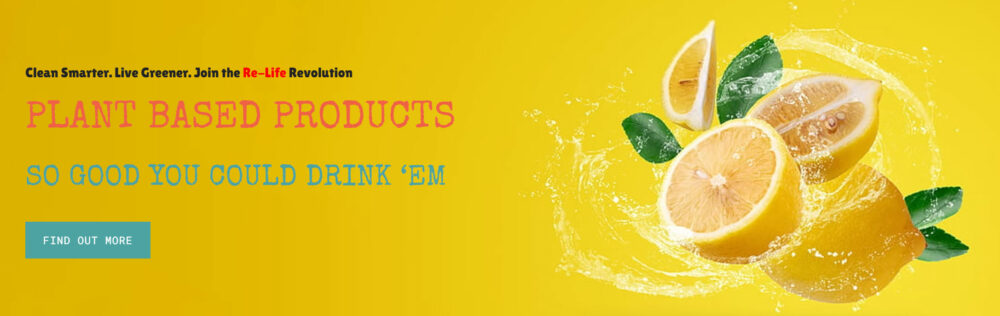 cleaning product ecommerce website design