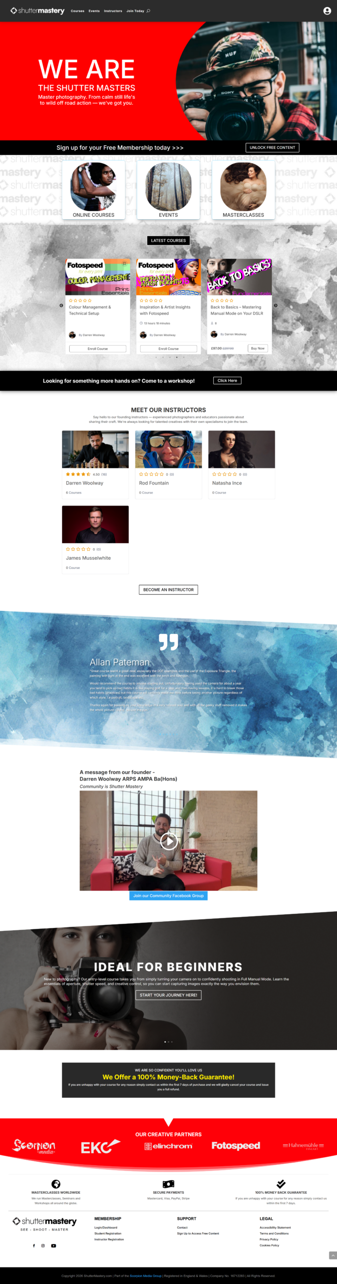 photography online course website
