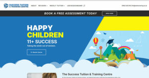 online training website design
