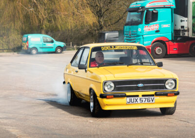 MKII Escort Burnout