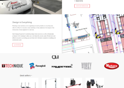 KGE Homepage Layout