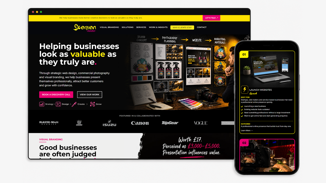 Scorpion Media Transformation