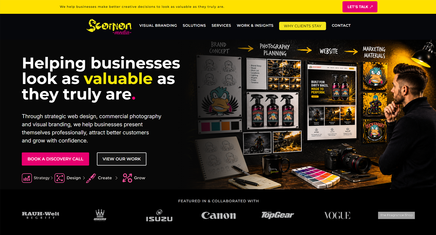 Explore Scorpion Media Explore Scorpion Media