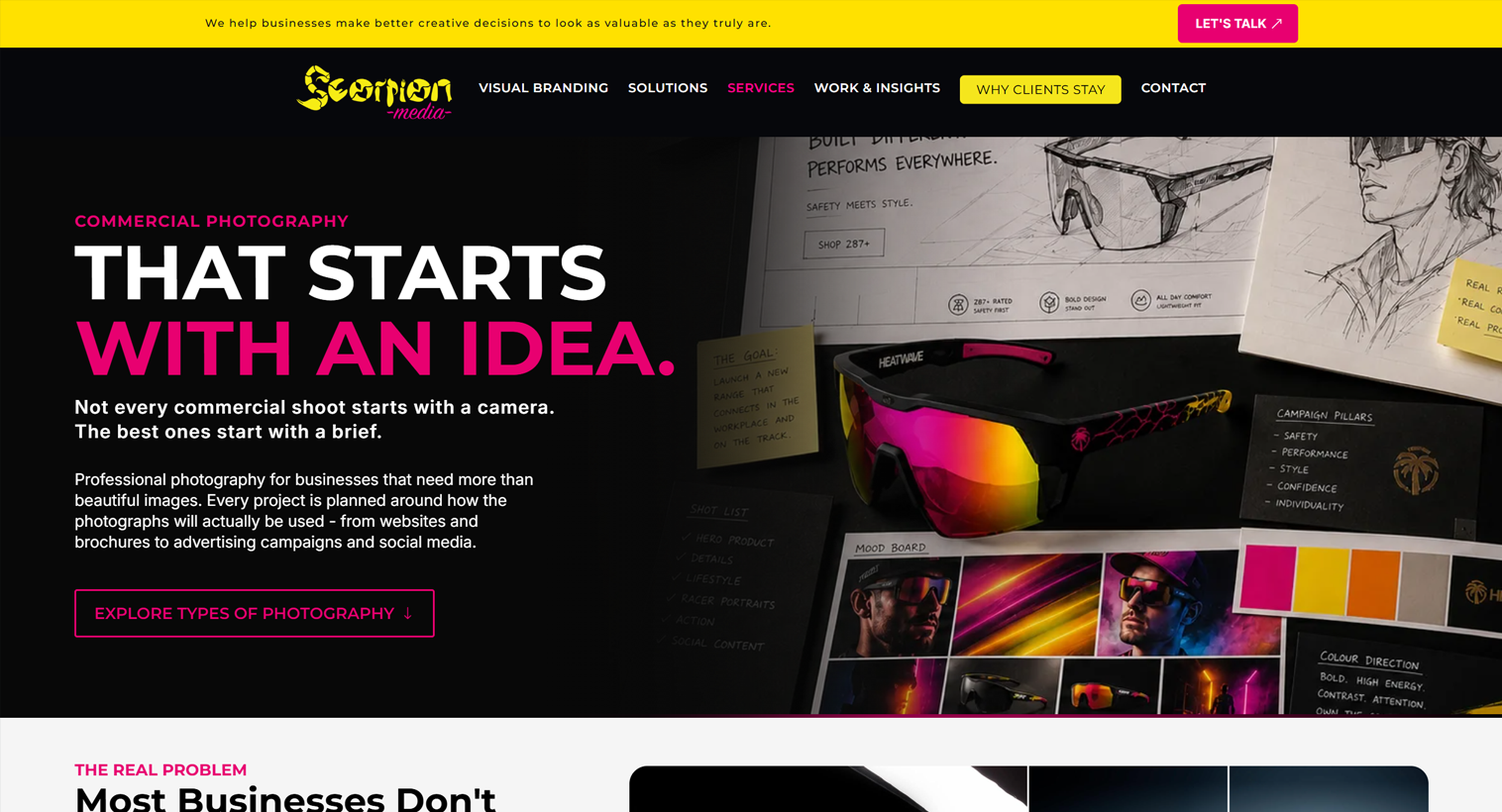Explore Scorpion Media Explore Scorpion Media
