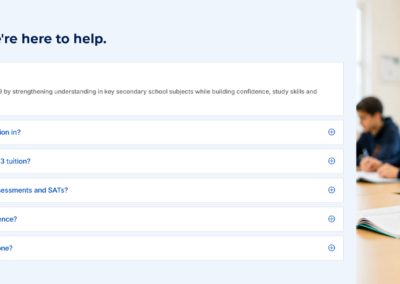 FAQs added to service pages based on SEO search results