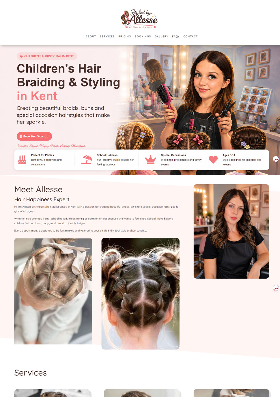 thumb-styled-website
